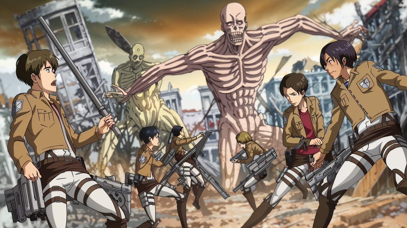 Unraveling the Epic Saga of attack on titan manga online​ 2024